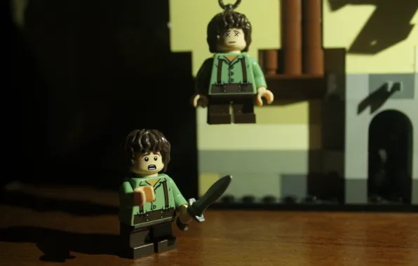 Toy, LEGO, The Lord of the rings, Frodo, Lego, Frodo, The hobbit, Hobbit