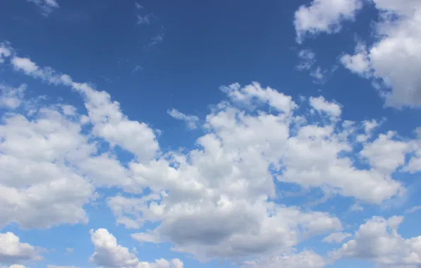The sky, clouds, the air