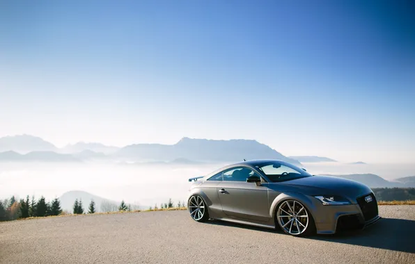 Picture the sky, mountains, tuning, audi tt, Austria