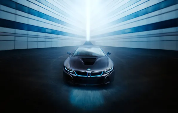 Picture BMW, Car, Blue, Front, Black, Sport, View, Ligth
