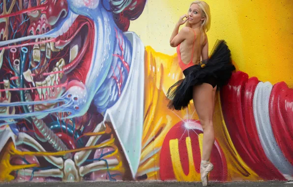 Picture face, wall, hair, legs, Maxine