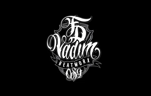 Minimalism, Music, Logo, Music, Black, White, Minimalism, Beatmaker