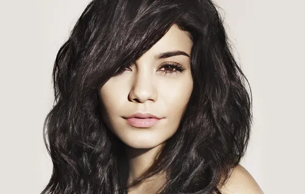 Look, face, hair, portrait, actress, brunette, vanessa anne hudgens, Vanessa Hudgens