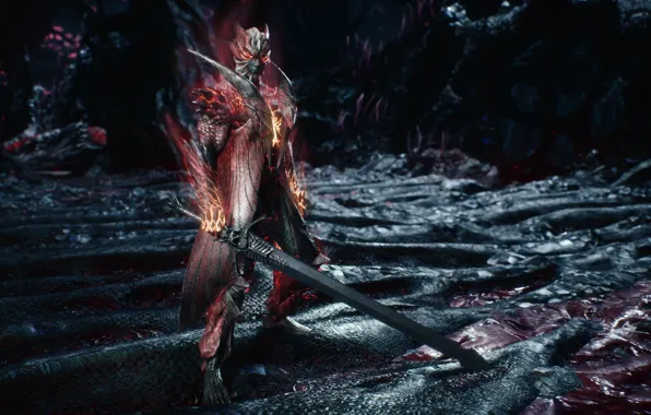 Sword, being, Devil May Cry 5