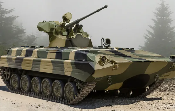 The armed forces of Russia, infantry fighting vehicle, Russian modernization 2018, BMP-1АМ, Basurmanin