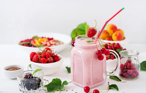 Berries, Breakfast, jar, yogurt, Timolina