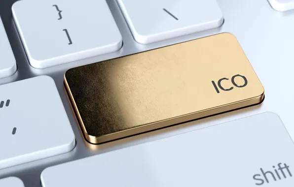 Picture button, keyboard, white, gold, buttons, keyboard, ico