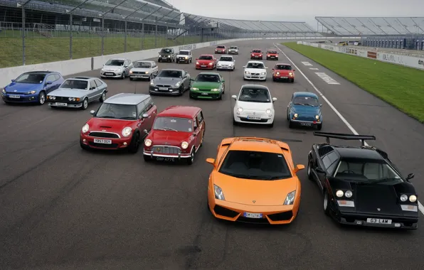 Picture background, Mercedes-Benz, Ford, Lamborghini, Volvo, Volkswagen, Opel, Nissan