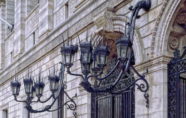 Wall, street, the building, architecture