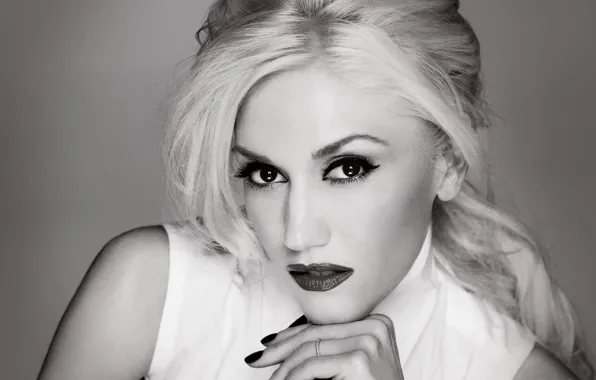 Face, photo, blonde, singer, Gwen Stefani