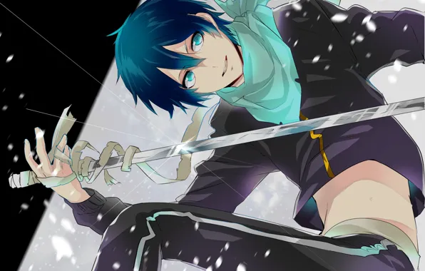Sword, art, God, A Homeless God, Yato, Noragami, Yato