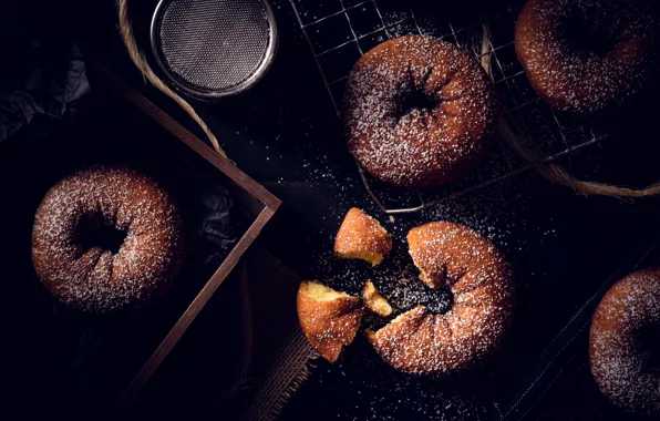 Food, donuts, cakes, sweet