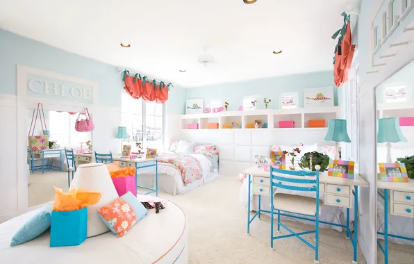 Picture design, style, room, interior, children's