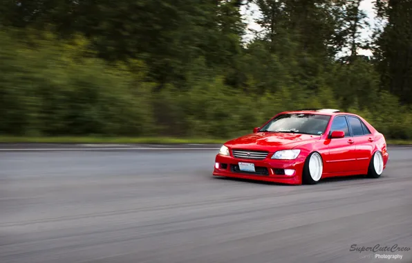 Picture red, Toyota, height