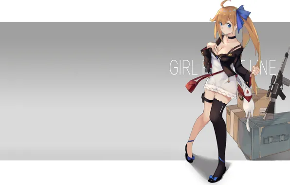 Girl, sexy, lingerie, long hair, boobs, anime, beautiful, pretty