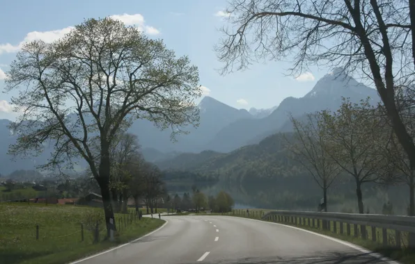 Picture Road, Mountains, Germany, Nature, Germany, Mountains, Road, Allgaeu