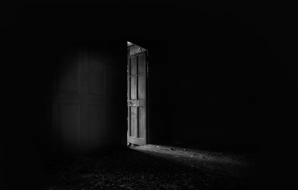 Picture light, room, the door