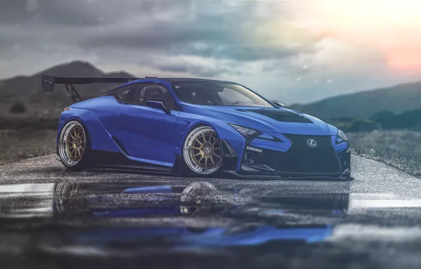 Car, virtual tuning, hugo silva, lexus lc500