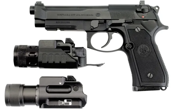 Picture gun, weapons, trunk