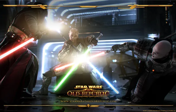 Picture Star Wars, star wars, the battle, Jedi, lightsaber, the old republic, jedi, Sith