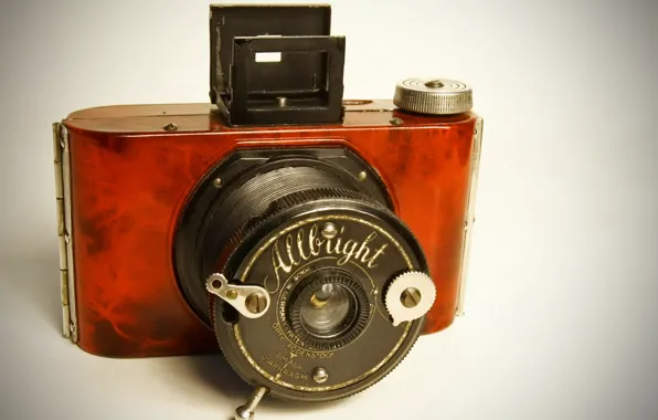 Picture macro, background, Allbright Vintage Camera