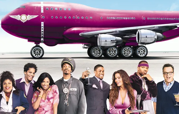 Picture the plane, actors, soul plane