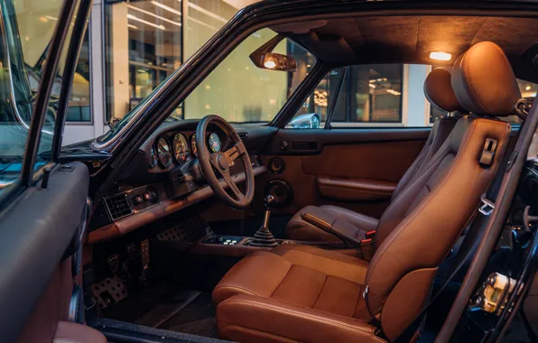 911, Porsche, 964, car interior, Theon Design Porsche 911