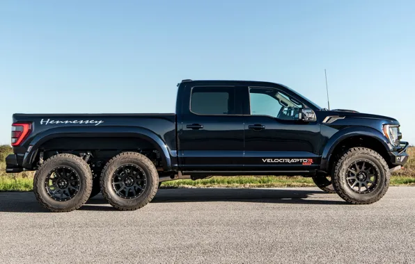 Ford, Pickup, Power, side view, Power, Hennessey, Pickup, 6x6