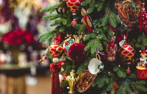 Decoration, Holiday, Holiday, Christmas Tree, Decorations, Beautiful Toys, Christmas tree, Beautiful Toys