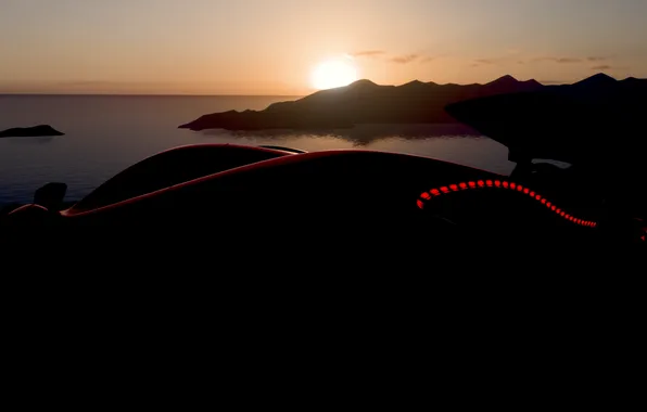 Horizon, dawn, Mclaren, McLaren P1, Forza, Forza Horizon 5, Strength 5