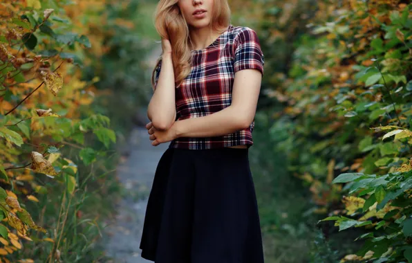 Skirt, legs, cutie, Evgeny Bulatov, Anastasia Klimovich