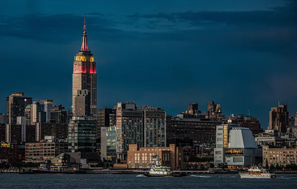 Building, USA, skyscrapers, Empire State Building, New York