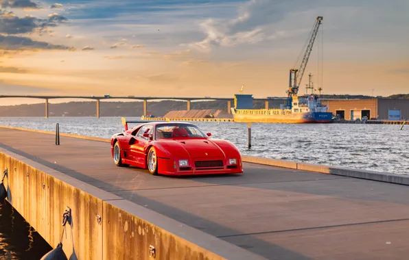 Ferrari, supercar, supercar, Evolution, 1985, the only instance, Ferrari 288 GTO, the only instance