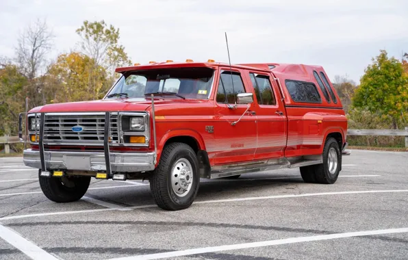 Picture Ford, '1986, Crew Cab Diesel Dually, F-350 XL