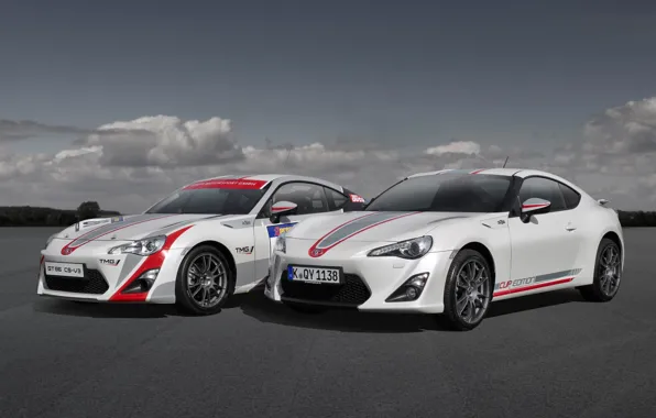 Wallpaper the sky, coupe, Toyota, the front, Toyota, GT 86, Cup Edition ...