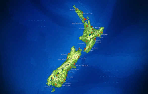 The world, vladstudio, new Zealand