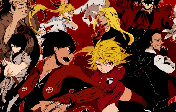 Sword, Hellsing, anime, man, crossover, ken, vampire, blade