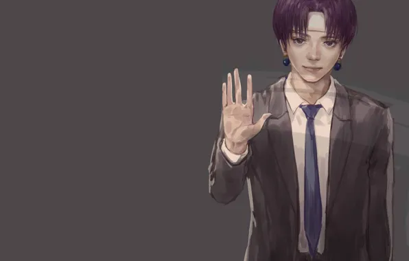 Background, anime, art, guy, Hunter x Hunter, Hunter x hunter, Halo