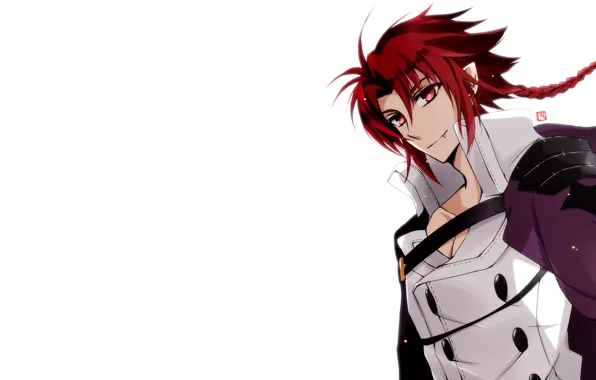 Smile, anime, art, vampire, guy, Owari no Seraph, The last Seraphim, Crowley