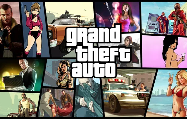 Picture the game, GTA, Grand Theft Auto, Rockstar North, Rockstar Games