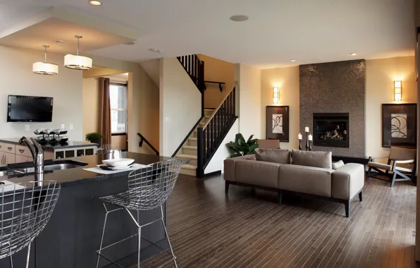 Design, style, room, sofa, furniture, chairs, interior, ladder
