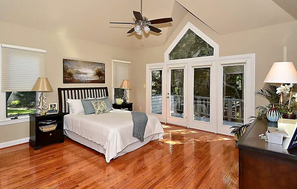 Download wallpaper design, style, room, interior, bedroom, section ...
