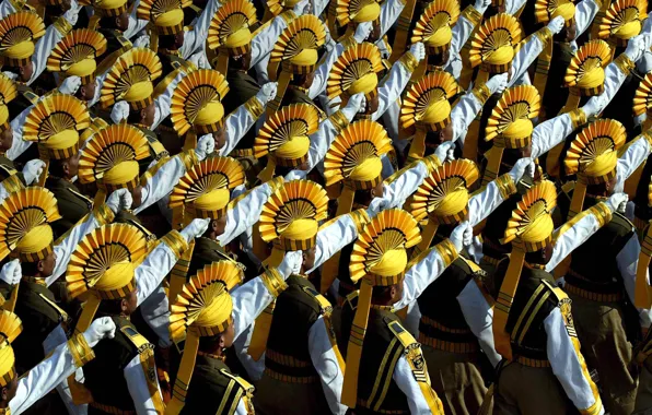 Picture India, soldiers, parade, Republic Day, New Delhi