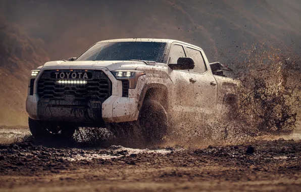 Dirt, Toyota, Pickup, Car, Pickup, 2022, Toyota Tundra TRD Pro