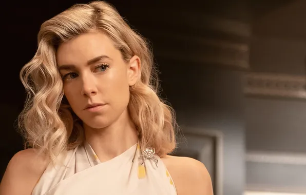 Portrait, actress, blonde, beauty, Vanessa Kirby, Vanessa Kirby