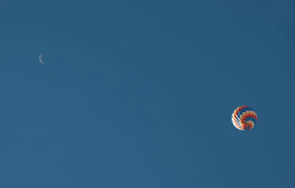 Picture the sky, balloon, sport