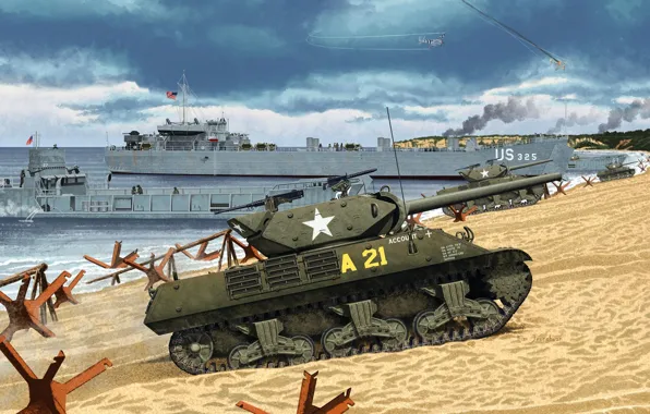 USA, Wolverine, US Army, The second World war, Anti-hedgehog, M10