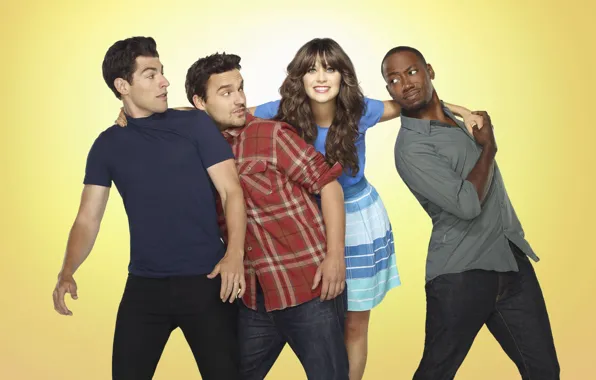 The series, Zooey Deschanel, New, Nick, Jess, Schmidt, Winston