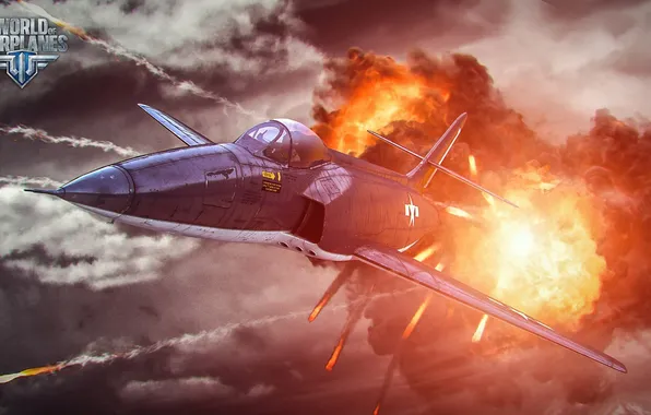 Picture the plane, fire, aviation, air, MMO, Wargaming.net, World of Warplanes, WoWp