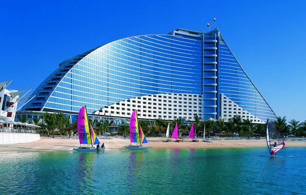 The city, Dubai, the hotel, Dubai, Jumeirah Beach Hotel